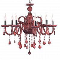 подвесная люстра ideal lux giudecca sp8 rosso в Чите