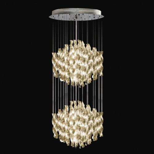 каскадная люстра newport 5336/s хром в Чите