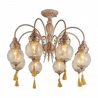 потолочная люстра arte lamp a2146pl-8ga золото в Чите