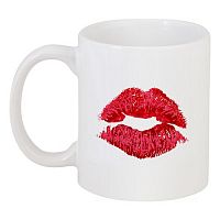 кружка с рисунком kiss в Чите