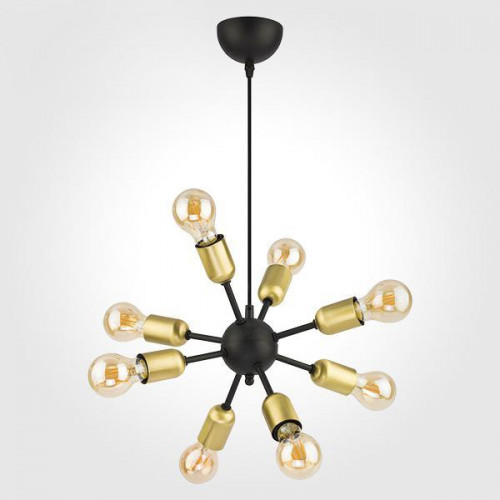 подвесная люстра tk lighting 1468 estrella black в Чите