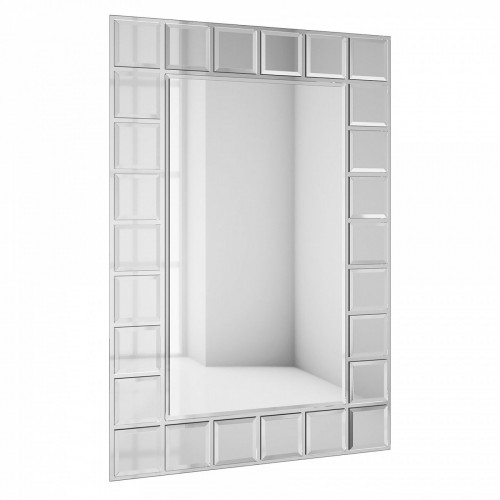 зеркало большое венецианское с фацетом белое слайс-2 в Чите