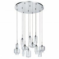 дизайнерская подвесная люстра spot light larissa 1891228 хром в Чите