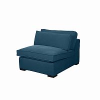 элемент дивана so086-2-10-n deep size king armless chair прямой синий в Чите