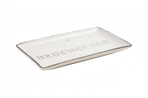 декоративное блюдо brochettes white в Чите