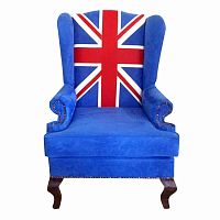 каминное кресло union jack classic в Чите