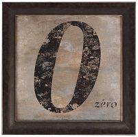 постер в раме zero в Чите