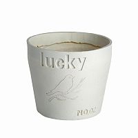 цветочный горшок lucky белый в Чите