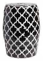 керамический столик-табурет istanbul stool black в Чите