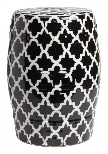 керамический столик-табурет istanbul stool black в Чите