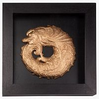 декор copper fish wood frame в Чите