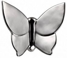 декоративная бабочка butterly 9*4*11 (серебристая) в Чите