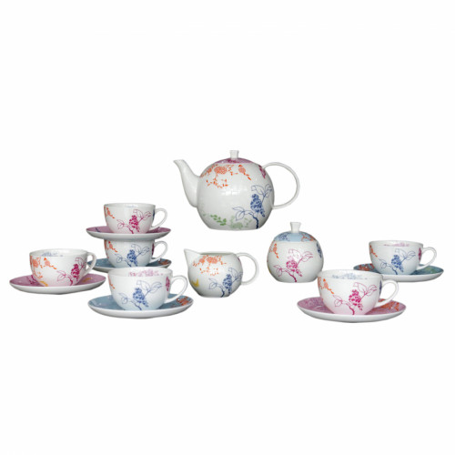 чайный сервиз sienna 17 pcs tea set в Чите