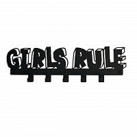 вешалка girls rule черная в Чите