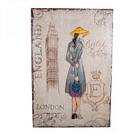 декоративное настенное панно london girl в Чите