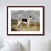 картина: portrait of a foxhound, 1780г. в Чите