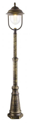 садово-парковый светильник arte lamp barcelona a1487pa-1bn в Чите