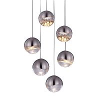 подвесной светильник globo 6u nickel от delight collection в Чите