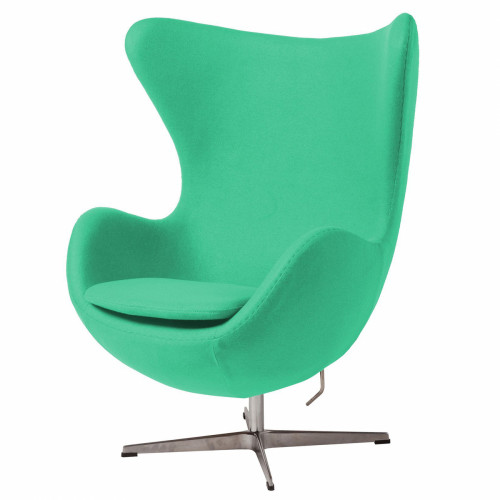кресло egg chair зеленое в Чите