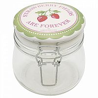 банка стеклянная strawberry pale green в Чите
