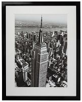 постер в черной раме 66х82 см empire state building в Чите
