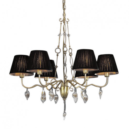 люстра kit от schuller золото/черная/янтарная в Чите