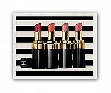 постер помада chanel а4 в Чите