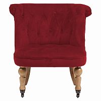 кресло amelie french country chair красное в Чите