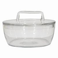 ваза настольная basket glass low в Чите