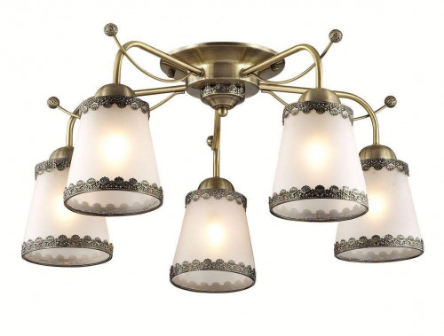 потолочная люстра lumion abbi 3266/5c белая в Чите