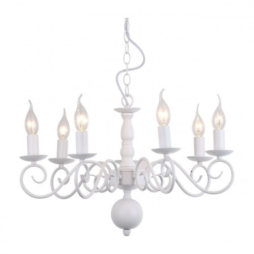подвесная люстра arte lamp a1129lm-7wh в Чите