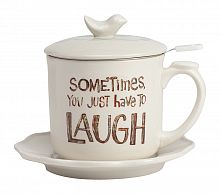 чайный набор sometimes you just have to laugh в Чите