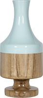ваза настольная rustic chic blue wood в Чите