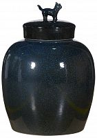 ваза настольная guard cat black small в Чите