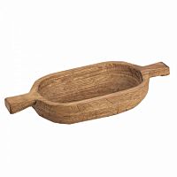 плошка коричневый,ручки ,15*27 в Чите