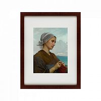 картина: ricoteuse bretonne, 1871 в Чите