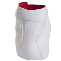 ваза керамическая white&red 17*17*22 в Чите