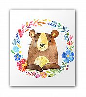 постер медведь а4 в Чите