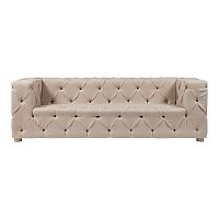 диван soho tufted прямой бежевый в Чите