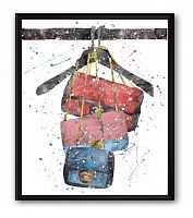 постер сумки chanel а4 в Чите