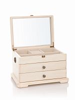 шкатулка с ящичками mobilier de maison белая в Чите