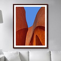 картина: perpective in red, architecture в Чите