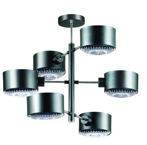 потолочная люстра lumion jared 3741/6c черная в Чите