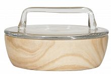 ваза настольная basket wood wide в Чите