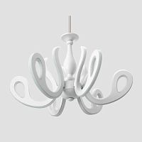 потолочная светодиодная люстра ambrella light orbital classic fk81/6 wh 292w d640 белая в Чите