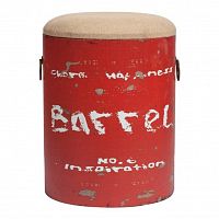 столик-табурет barrel red красный в Чите