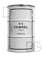 декоративная бочка- шкаф chanel №5 white xl в Чите