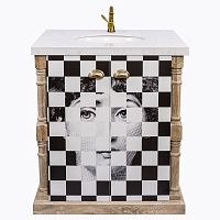 тумба с раковиной эксельсиор снег fornasetti в Чите