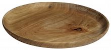 блюдо деревянное с низким бортиком 35,5 см bowl в Чите