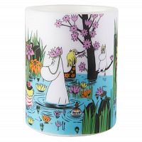 свеча большая moomin на пруду, 8 см в Чите